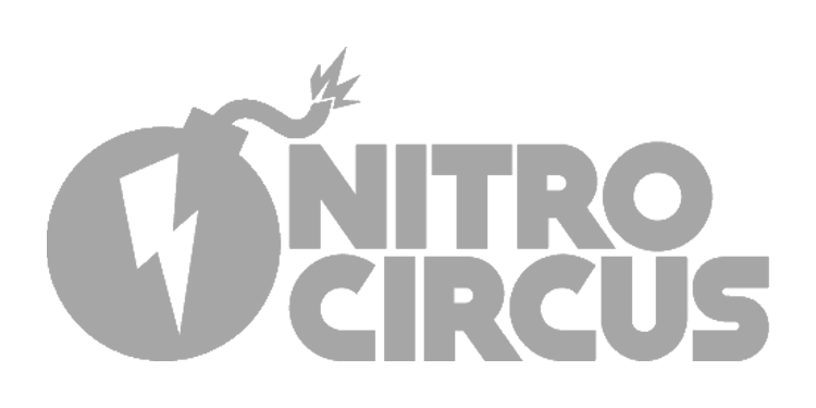 Nitro Circus client logo in the Mushroom Productions trusted clients strip