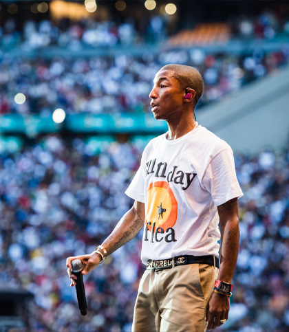 Pharrell · Live