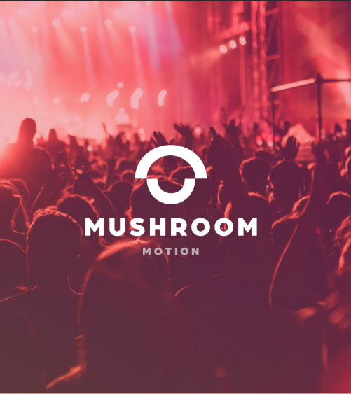 Camera operator filming live event content for Mushroom Motion broadcast production